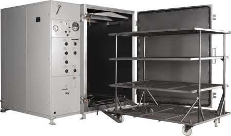 Камера дезинфекционная СЗМО КВФ-5/2,6 (5 000 л) (материал корпуса - сталь с лакокрасочным покрытием, материал внутренних поверхностей - нержавеющая сталь)